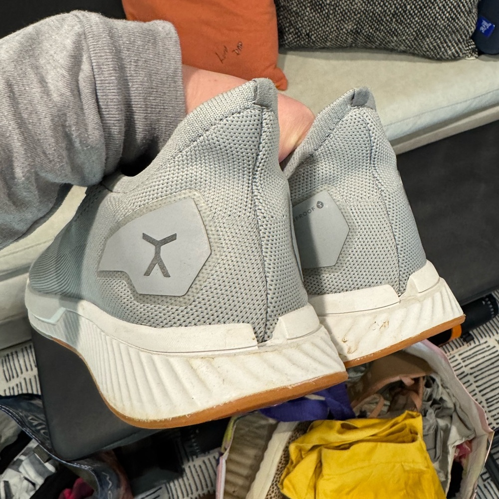 Flux Gray Slip-On Sneakers